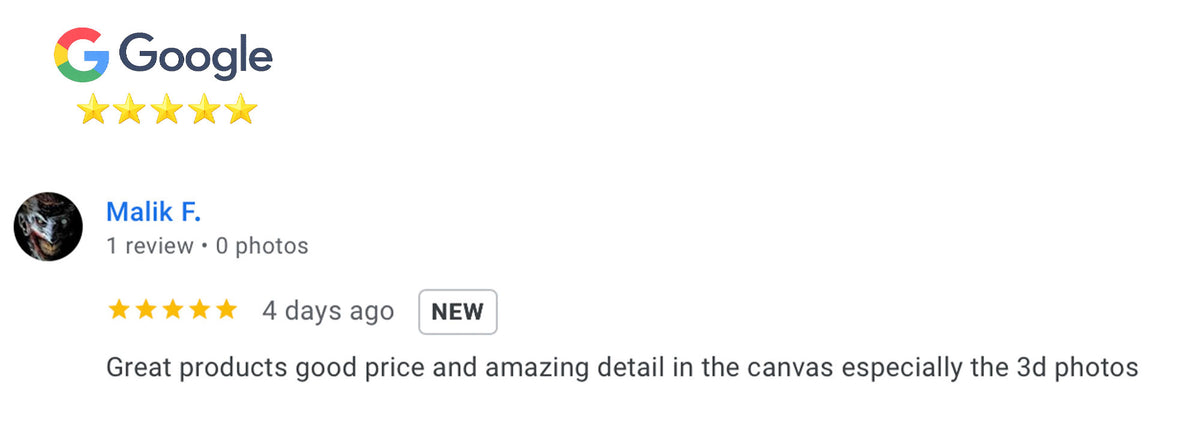 Google review screenshot