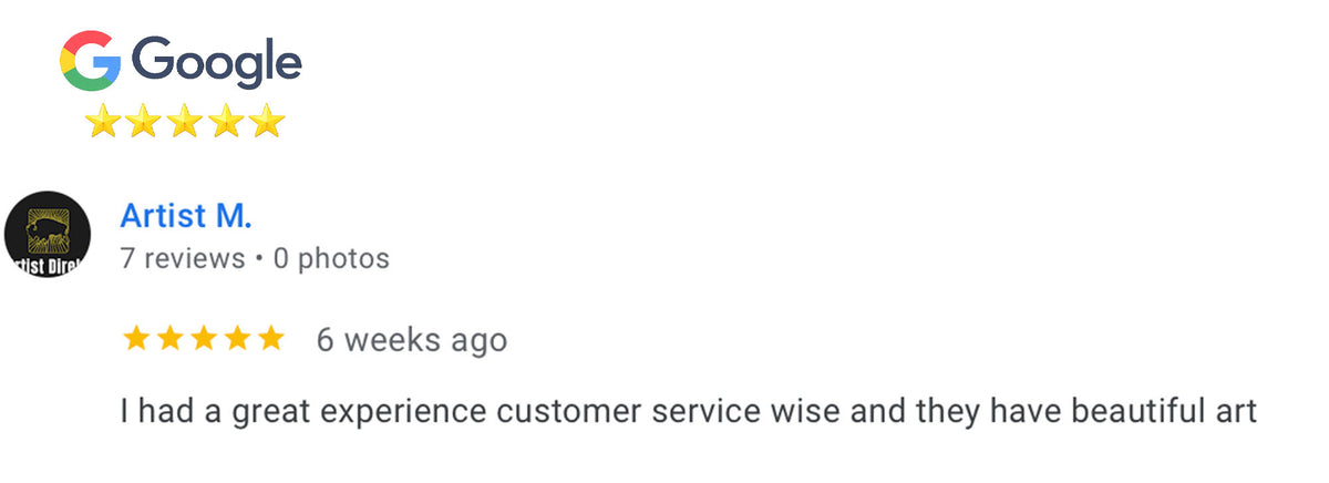 Google review screenshot